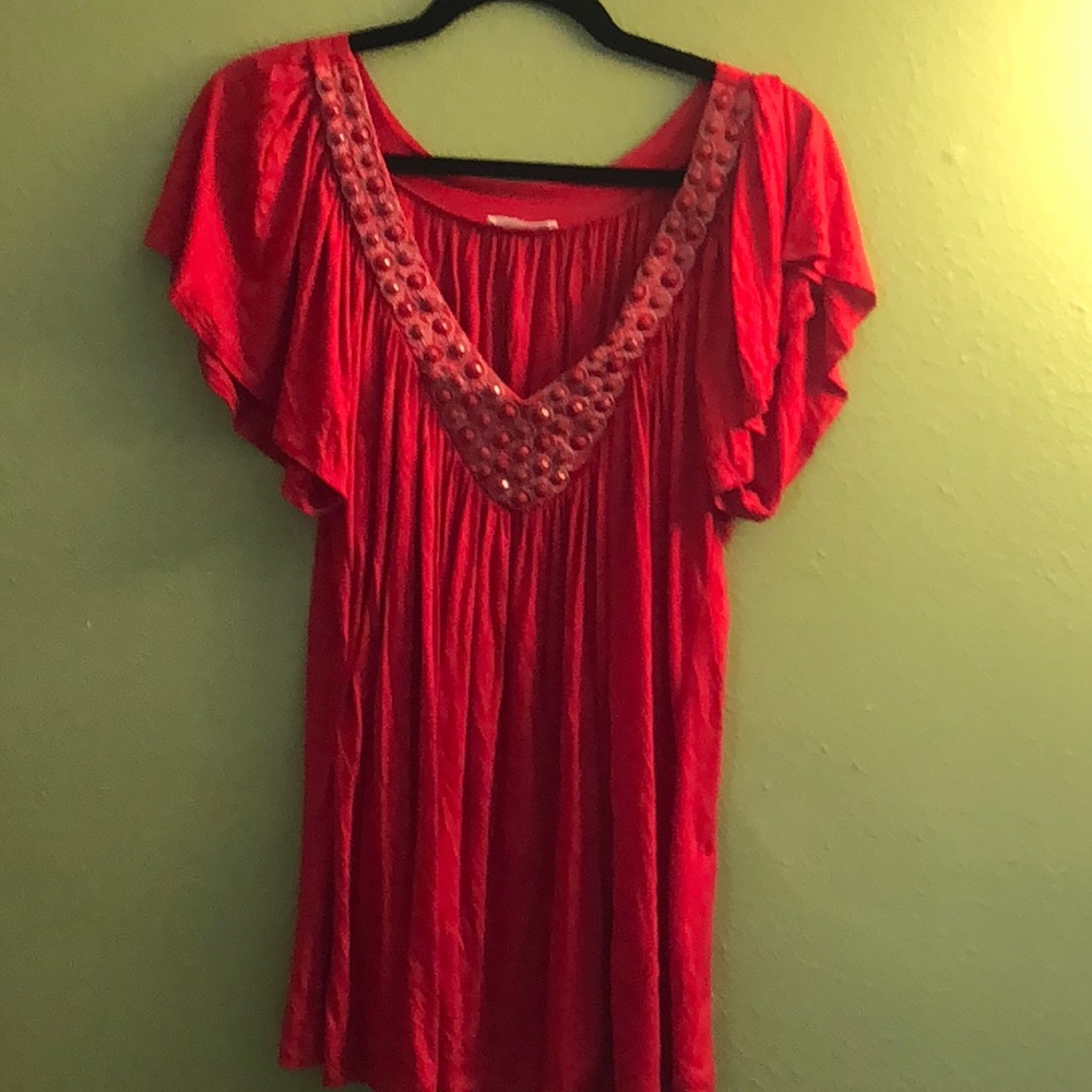 Like New Soprano 1x Top with  Embellishments
